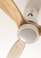 CREATE Natural Wood Ceiling Fan with Wifi and Remote