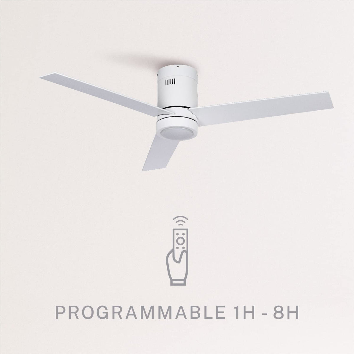 CREATE Ceiling Fan with White Light and Remote Control