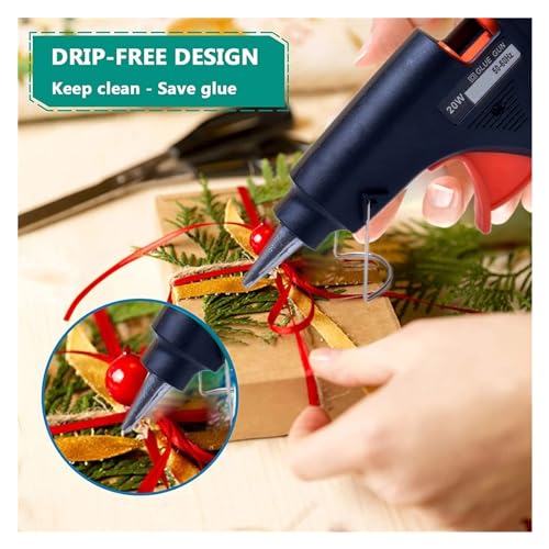 Generic Hot Glue Gun 20w With 7mm Glue Sticks - Lightweight and Easy to Use