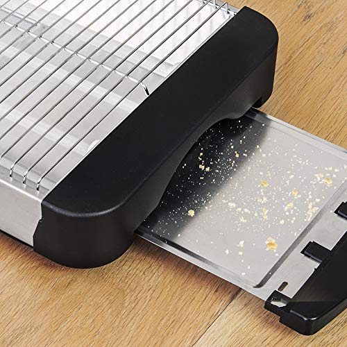 Cecotec Flat Toaster Turbo EasyToast Basic - Efficient 900W Toasting