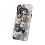 Cat-Themed Magnetic Impact-Resistant Phone Cases