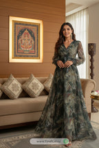 Go-Green Glam: LITZO Maxi Dress That Makes Every Moment Your Runway