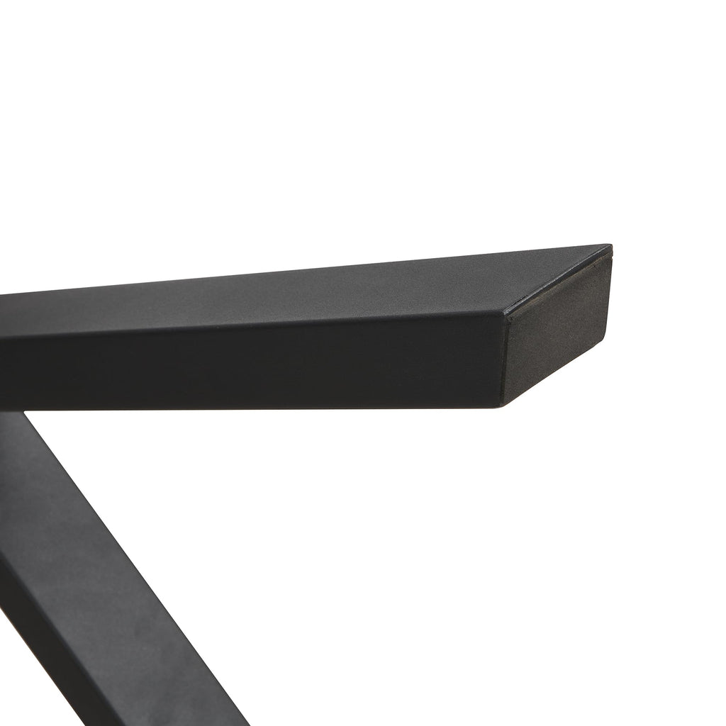 Generisch Modern Wrought Iron Dining Table with Marble Structure
