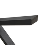 Generisch Modern Wrought Iron Dining Table with Marble Structure