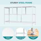 OLIXIS 5-Drawer Bedroom Dresser with Fabric Bins