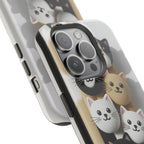 Cat-Themed Magnetic Impact-Resistant Phone Cases