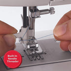 Singer SM024 White and Red Sewing Machine