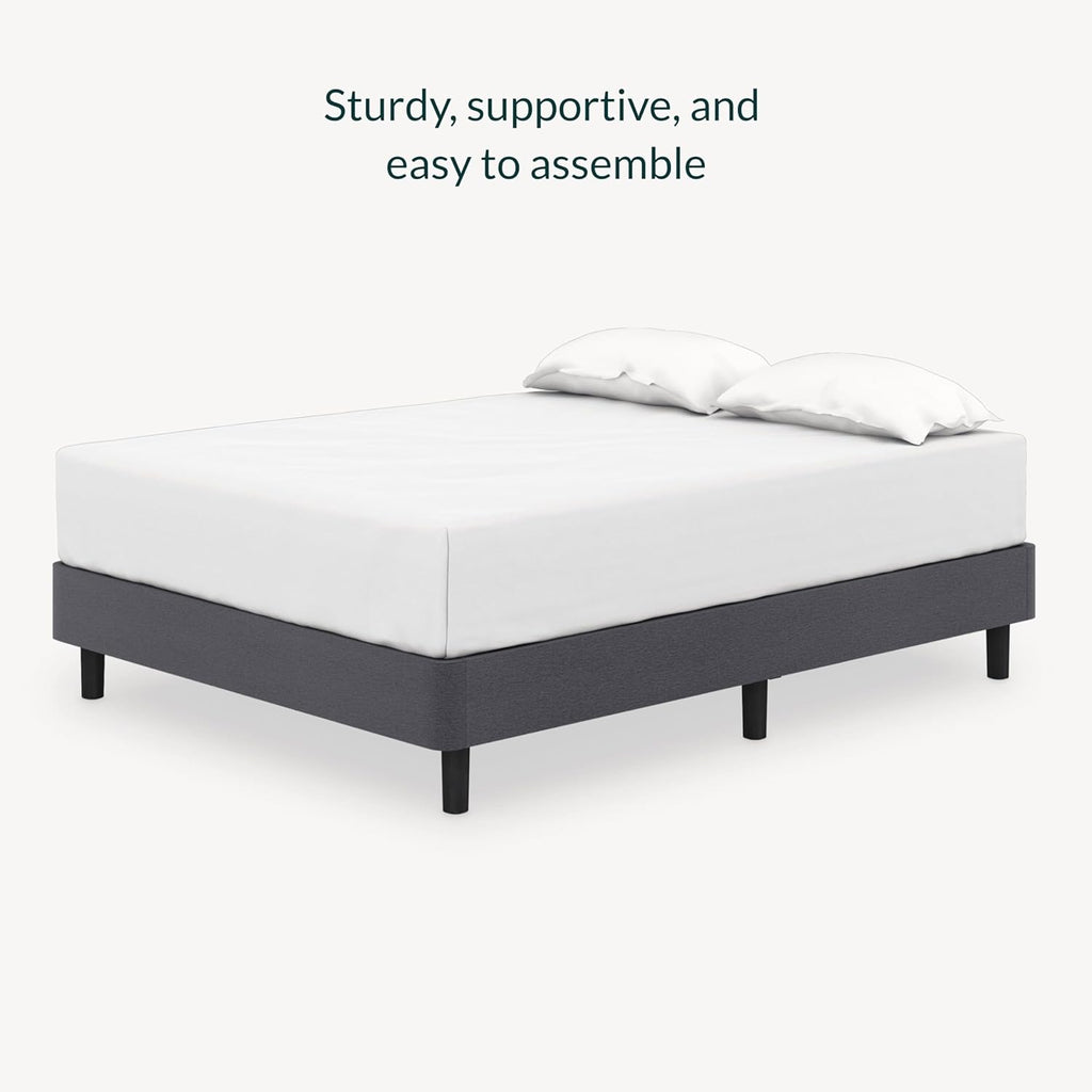 Leesa Platform Bed King Size - Tuxedo Grey