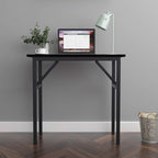 DlandHome Compact Wooden Folding Desk