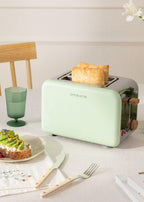 CREATE Toaster Retro Green XL Slots 850W