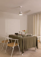 CREATE Ceiling Fan with White Light and Copper AC Motor