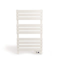 CREATE Electric Towel Warmer in white with LCD display and timer