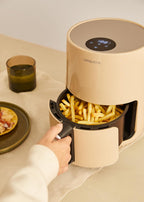 CREATE 1.5L Sand Hot Air Fryer with Non-Stick Basket
