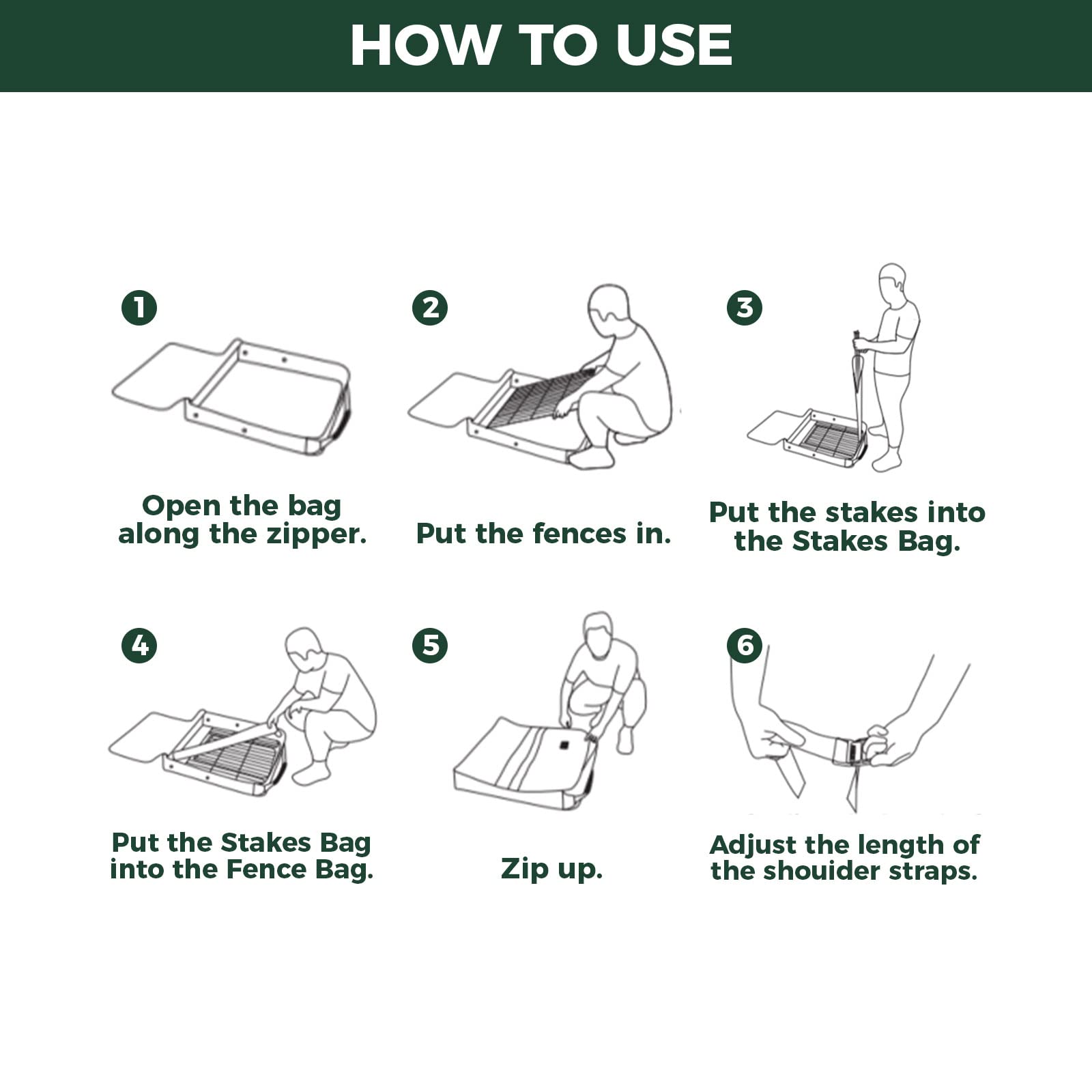 FXW 32-inch Dog Playpen Storage Bag for RV Trips