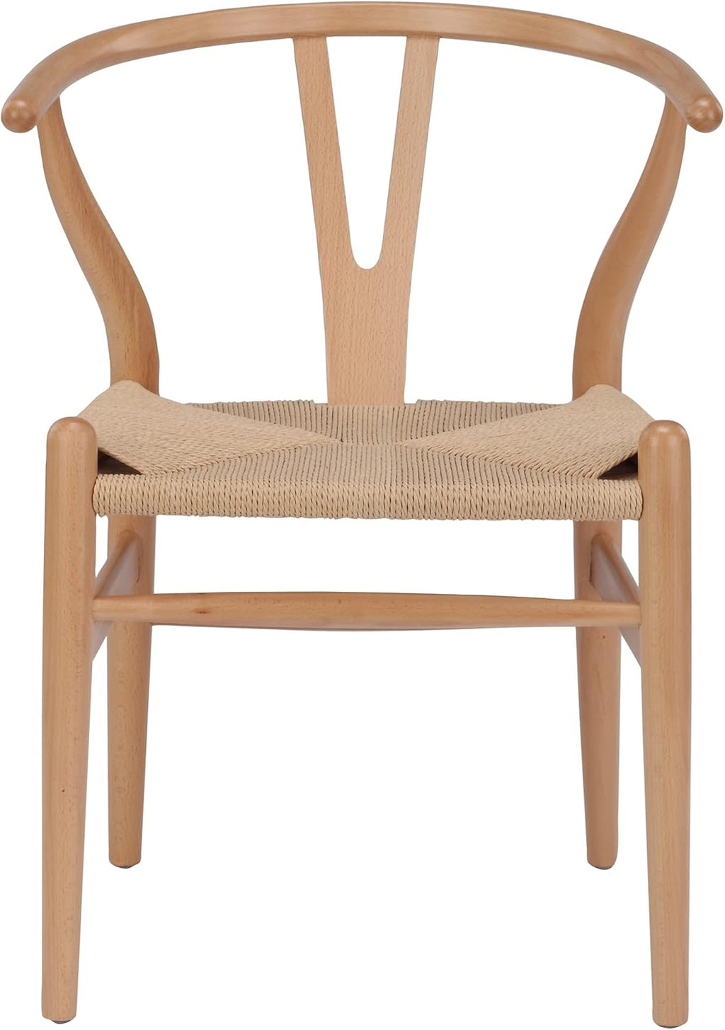 Nicer Furniture Hans Wegner Wishbone Chair - Natural