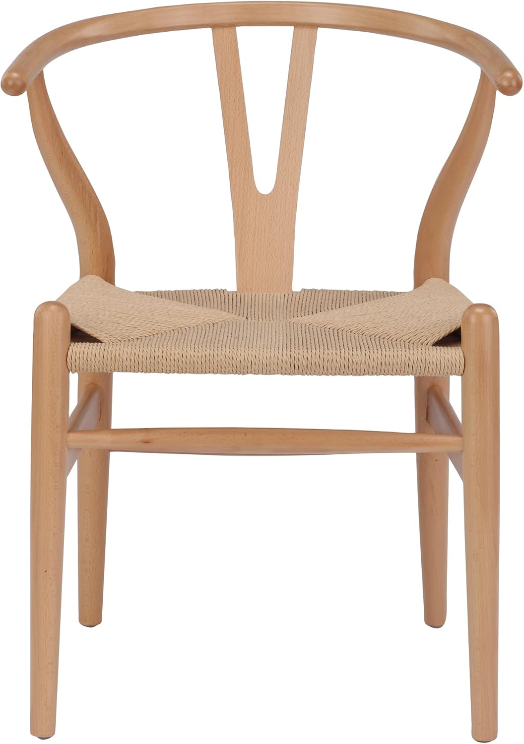 Nicer Furniture Hans Wegner Wishbone Chair - Natural