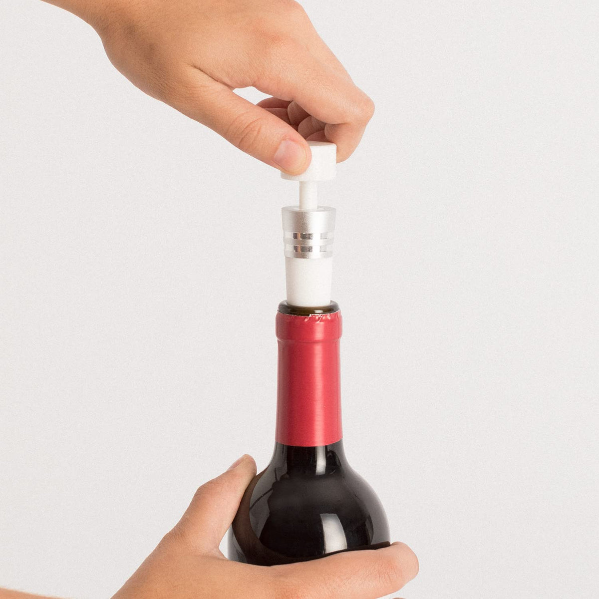 CREATE 12-Bottle Retro Green Electric Wine Cooler with White Electric Corkscrew