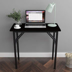 DlandHome Compact Wooden Folding Desk