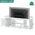 YITAHOME LED TV Cabinet with RGB Lights