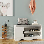 Heute Shoe Storage Bench with Cushion
