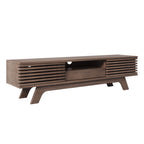 BTM Retro Style Wood TV Unit with Storage