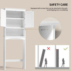 Gizoon Over the Toilet Storage Cabinet with Adjustable Shelf