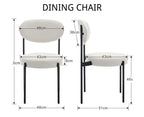 WAHSON OFFICE CHAIRS Wahson Modern Upholstered Dining Room Chairs Set