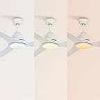 CREATE Ceiling Fan with White Light and Copper AC Motor