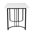RanRan Modern Marble Pattern Rectangular Dining Table