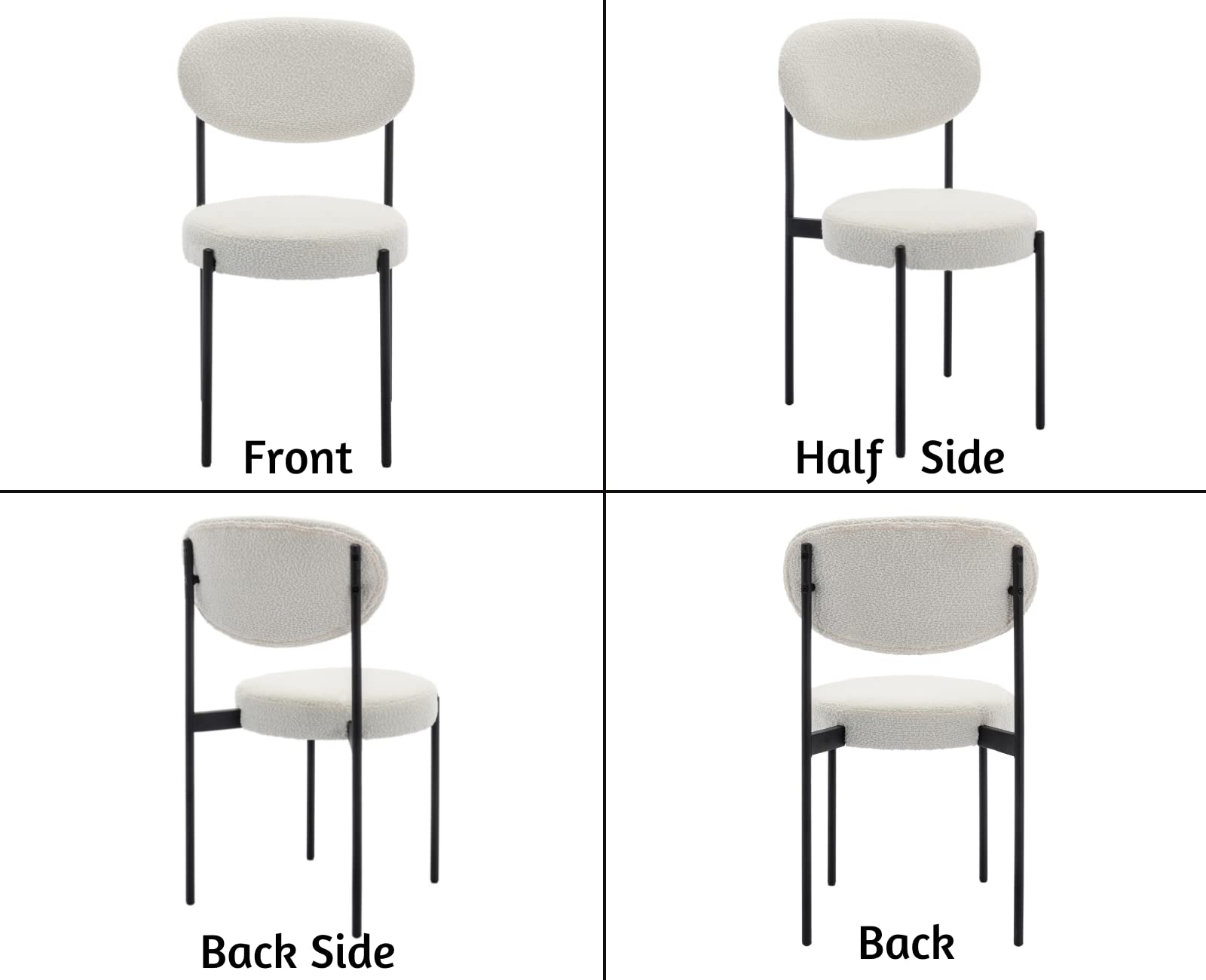 WAHSON OFFICE CHAIRS Wahson Modern Upholstered Dining Room Chairs Set