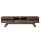 BTM Retro Style Wood TV Unit with Storage