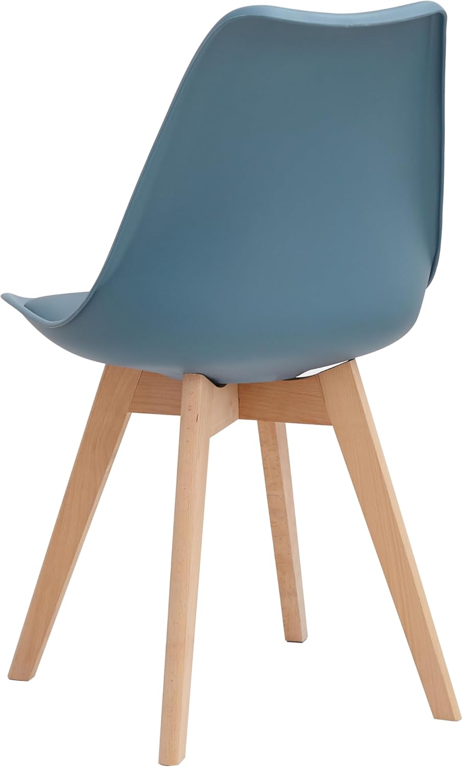 HJhomeheart Modern Blue Dining Chairs Set of 4 with Removable Cushions