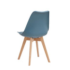 HJhomeheart Modern Dining Room Chairs Set of 4 with Removable Cushions
