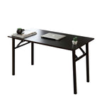 Sogesfurniture Folding Computer Desk with Particle Wood Chipboard Top