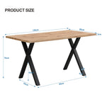 Merax Modern Minimalist Wooden Dining Table