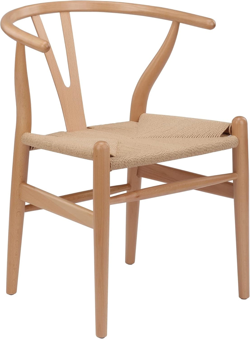 Nicer Furniture Hans Wegner Wishbone Chair - Natural