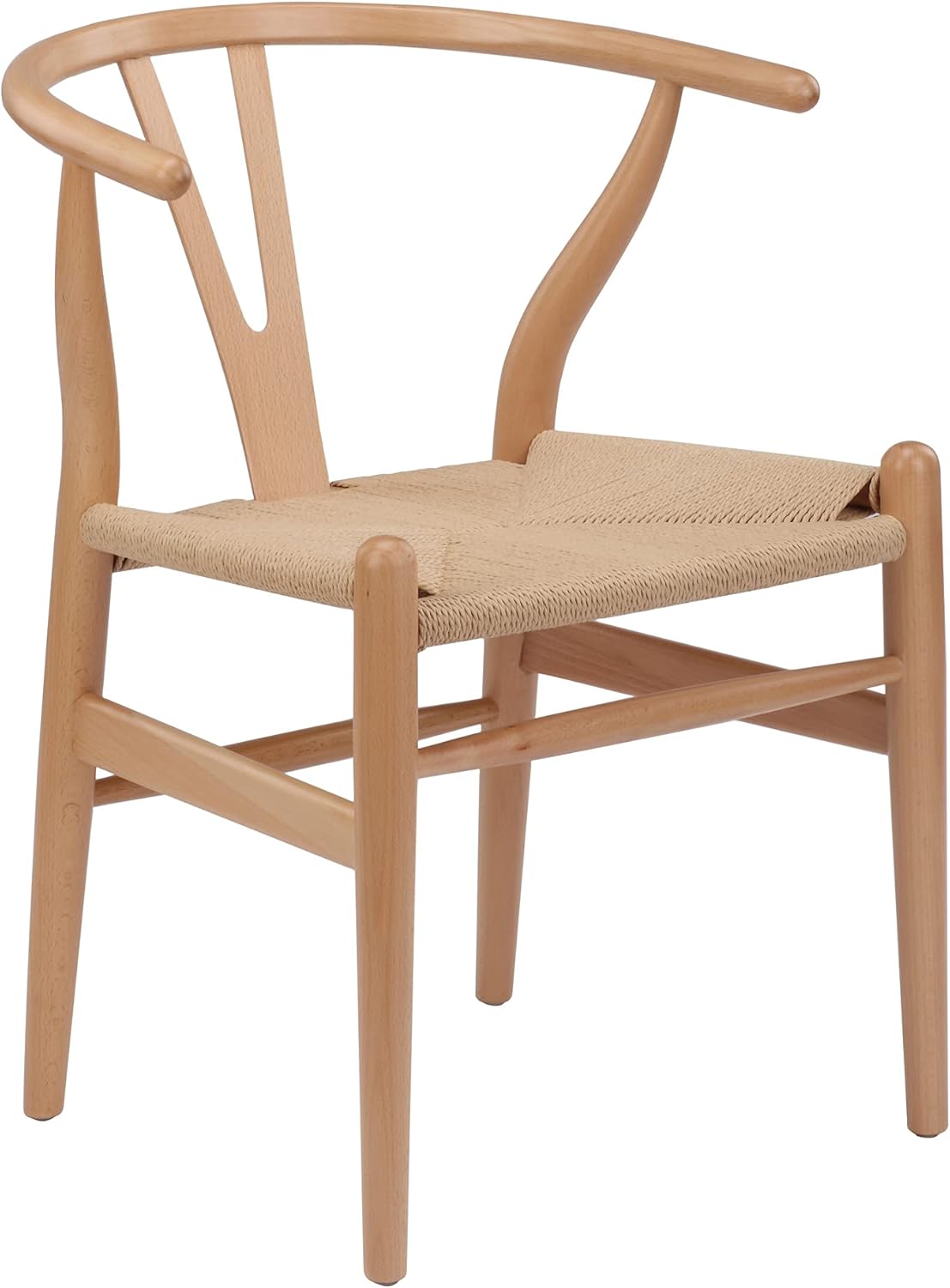 Nicer Furniture Hans Wegner Wishbone Chair - Natural