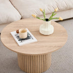 GrandCA HOME Vintage Round Stackable Coffee Table Set