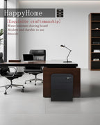 Happy Home 3 Drawer Lockable Wooden Document Cabinet