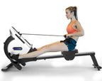 Neezee Rowing Machine with 16 adjustable resistance levels for full-body workouts