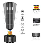 Moziel Free Standing Boxing Bag with 12 Suction Cups