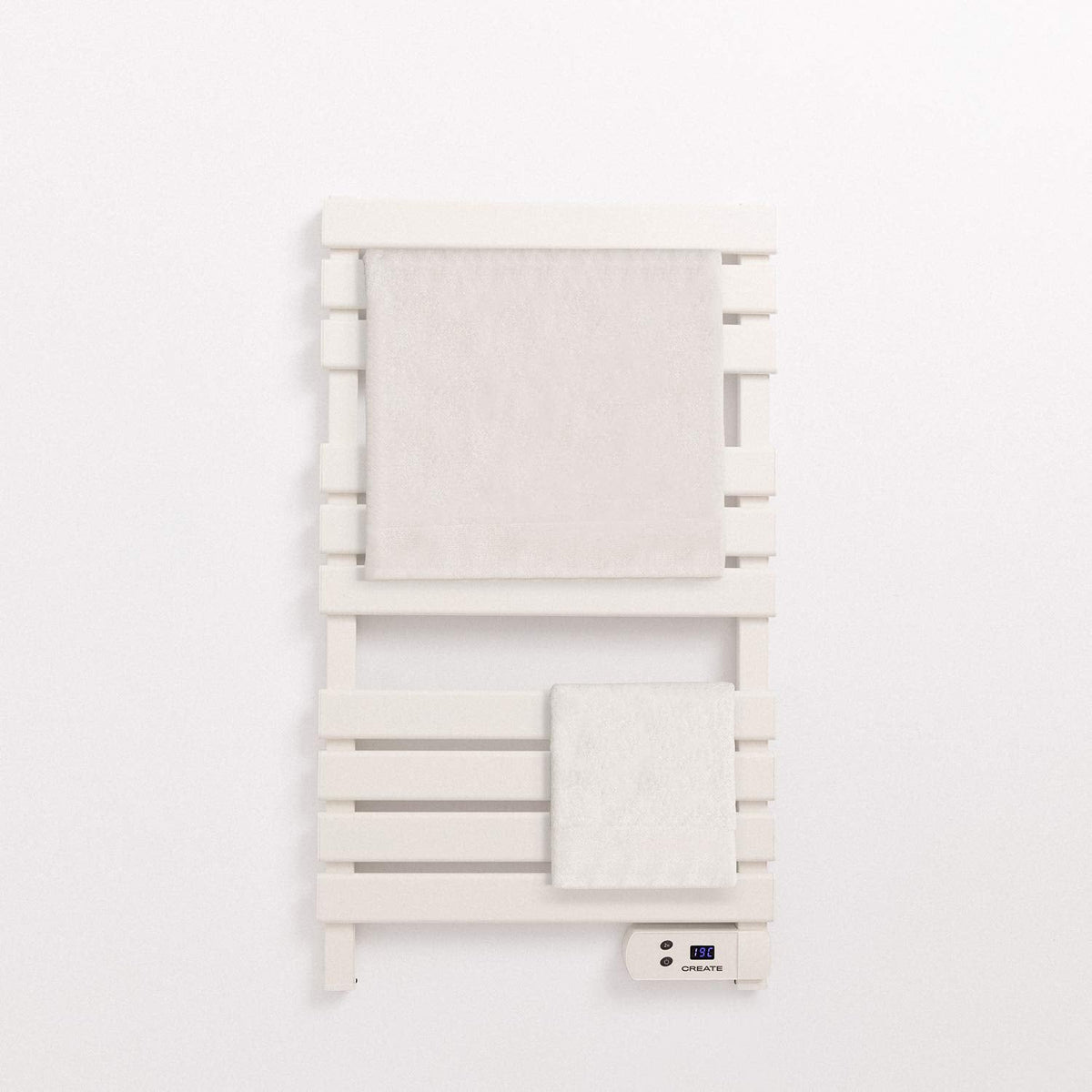 CREATE Electric Towel Rail Warmer with LCD Display