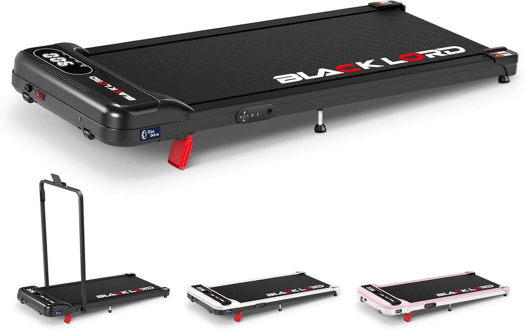 BLACK LORD Walking Pad Treadmill - Black