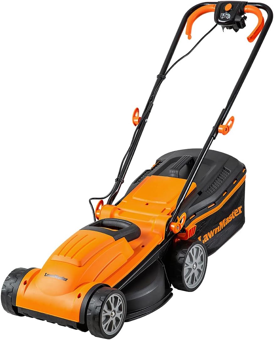 Lawnmaster MEB1434M Electric Lawnmower - 34cm cutting width