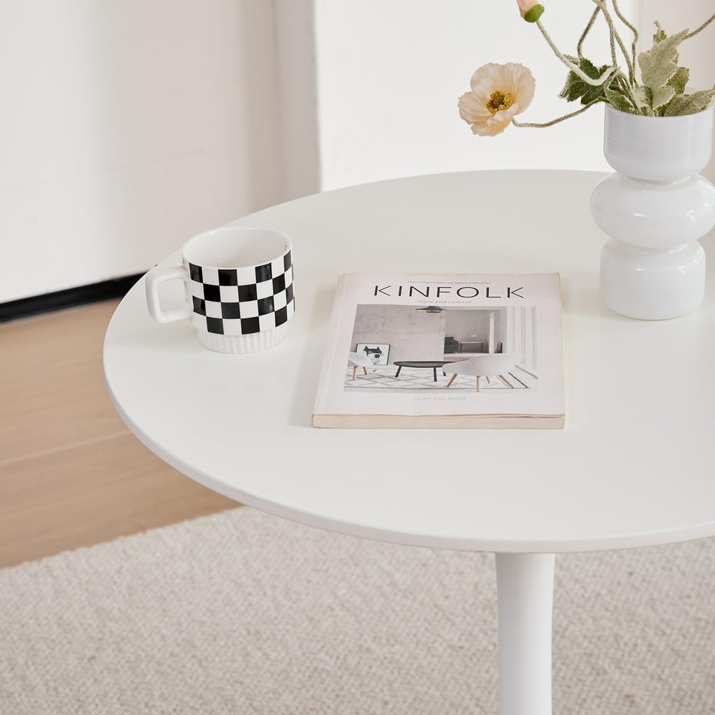 GrandCA HOME Modern Round Dining Table 70 cm