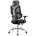 DEVAISE Big and Tall Office Chair with breathable mesh and adjustable armrests