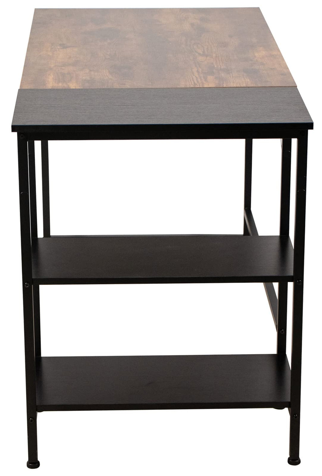 CLP Ocala Wooden Office Desk with Attached Shelf