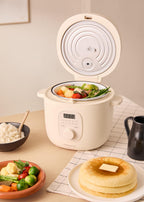 CREATE Multifunctional Electric Rice Cooker 3L Cream White