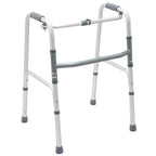 Healthshine Lightweight Foldable Reciprocal Walker with padded hand grip and adjustable height