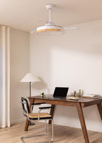 CREATE Ceiling Fan with Light and Remote